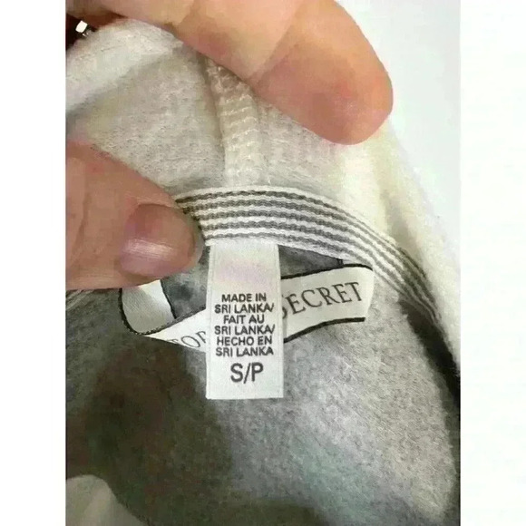 Victoria Secret Dream Angels Zip‎ Front Hoodie Size S White - Picture 7 of 9